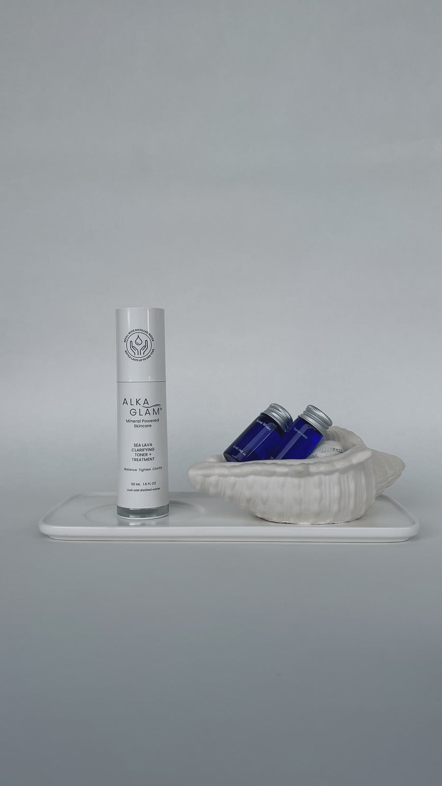 SEA LAVA CLARIFYING TONIC + TREATMENT Refillable, Alcohol-Free Detox Toner